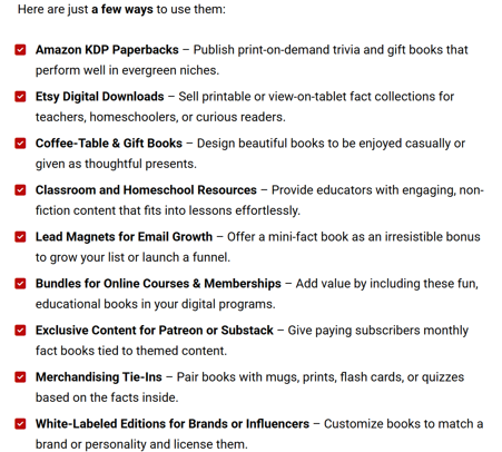 327 prompts for fascinating fact books ways to use